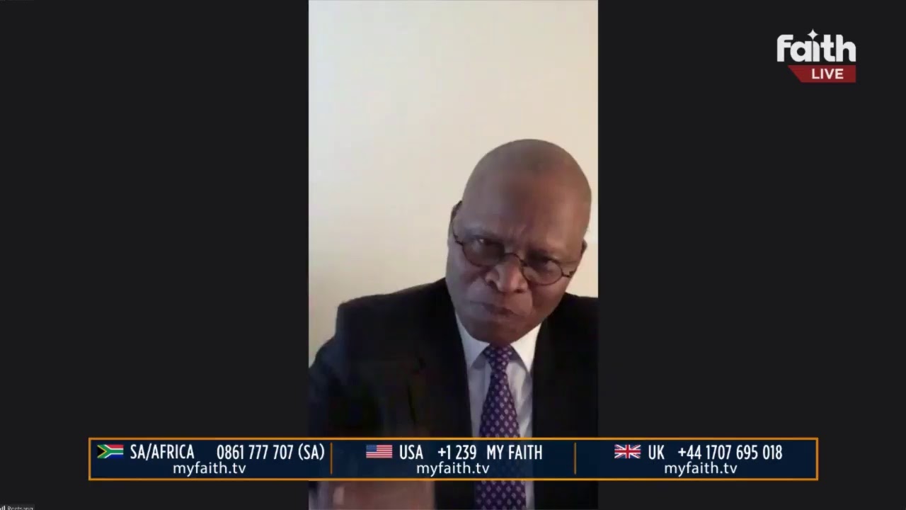 Behind the Faith LIVE - Chief Justice Mogoeng Mogoeng