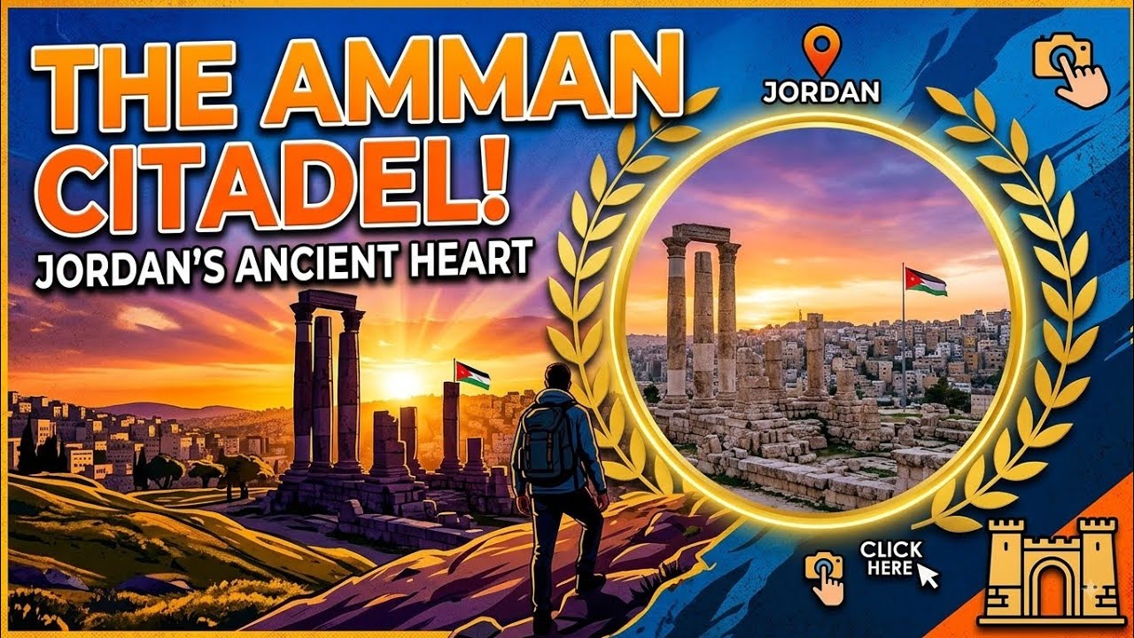 This Ancient City Stands Above Amman 🇯🇴 | Amman Citadel | NEX On The Go – Episode 17