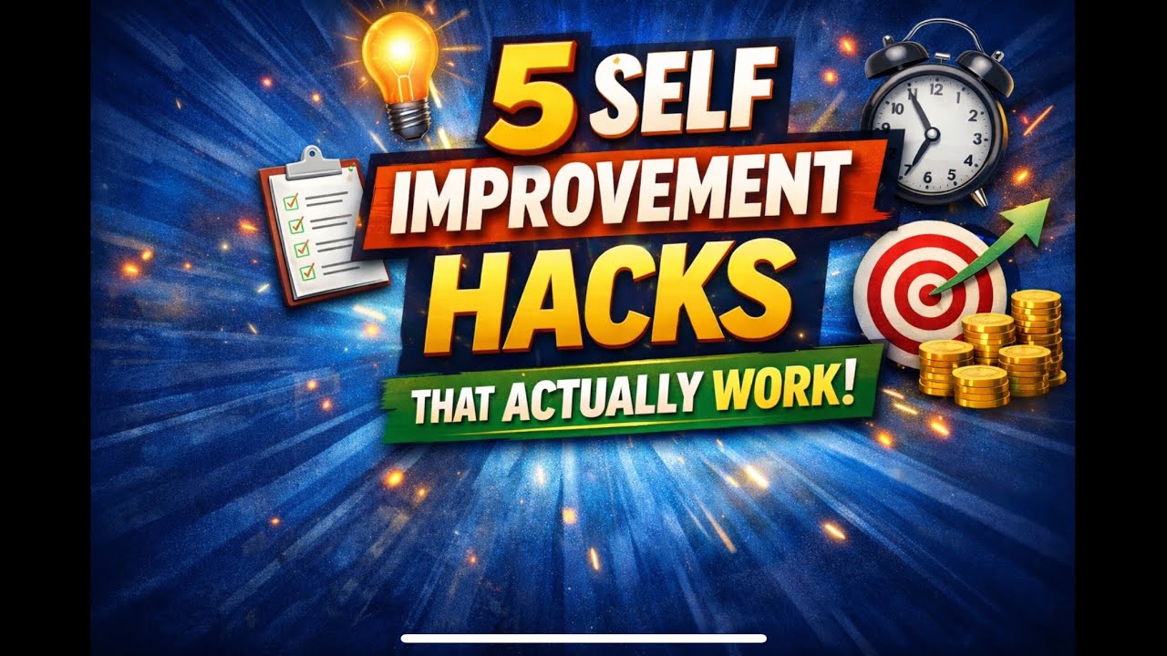TOP 5 SELF IMPROVEMENT TIPS FOR 2026