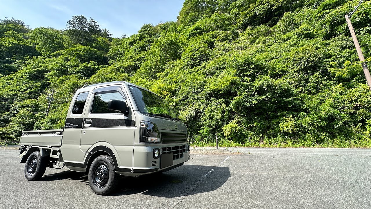 Японский лёгкий грузовик SUZUKI Super Carry