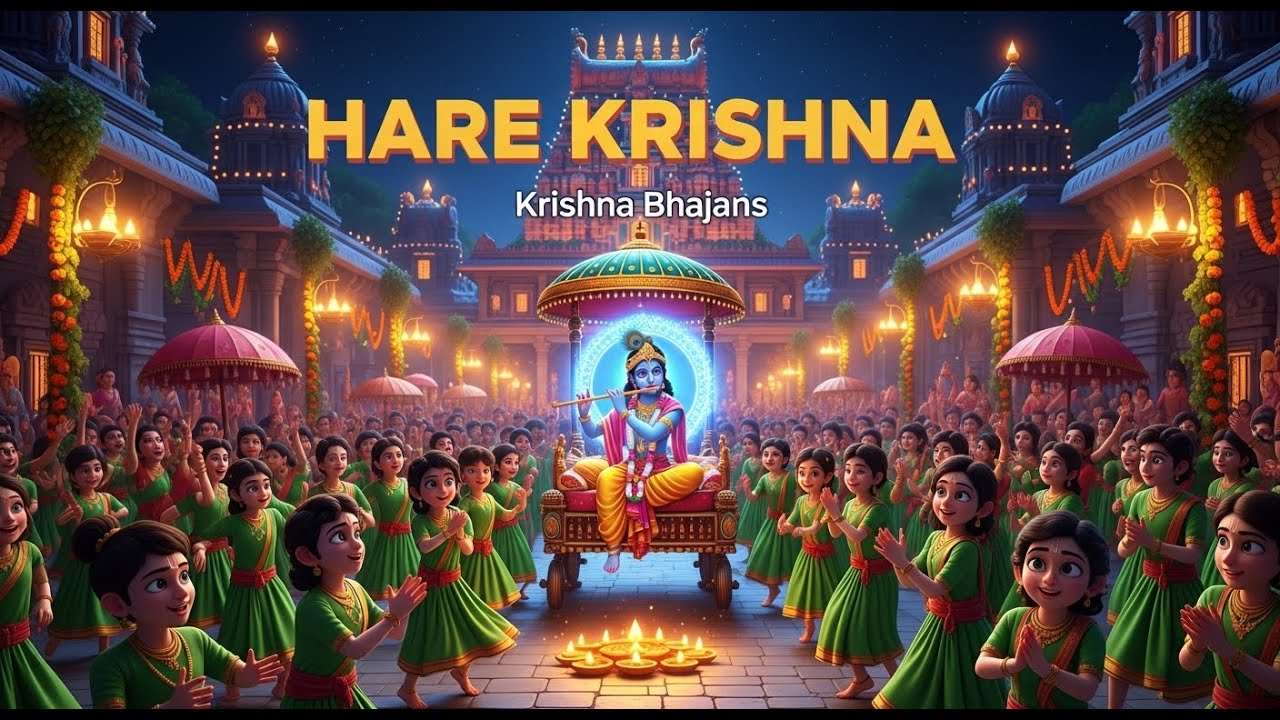 Hare Krishna | Night Bhajan Dance