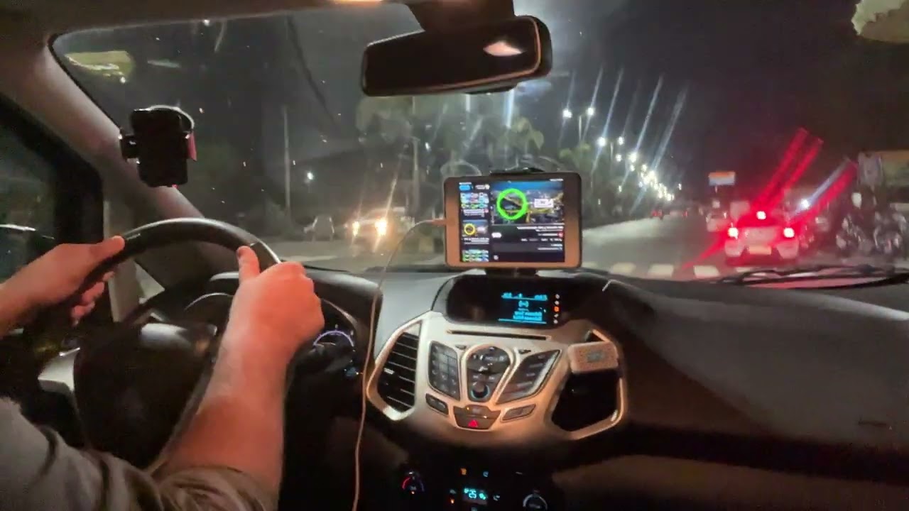 Ford EcoSport POV Drive || Car Music || Night Ride