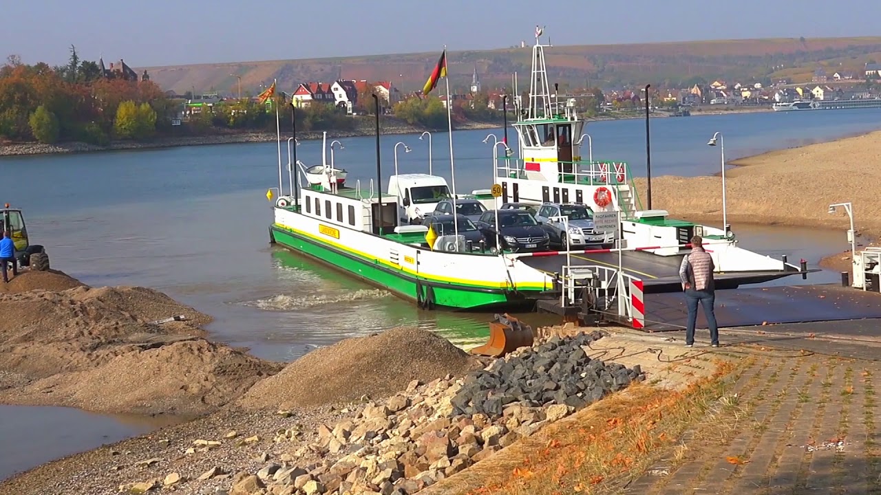 F&auml;hre Kornsand bei Jahrhundert Niedrigwasser 2018