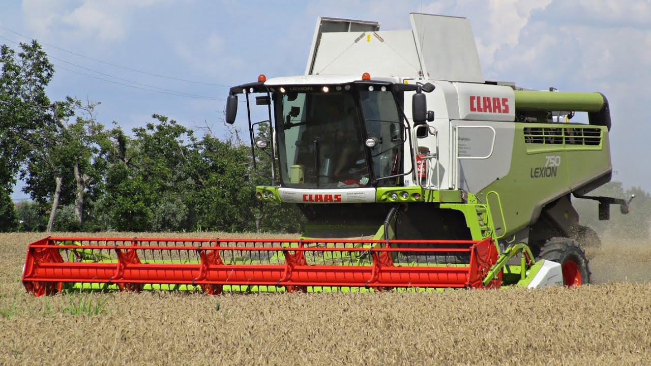 Claas Lexion 750 TT - Trebbiatura 2016
