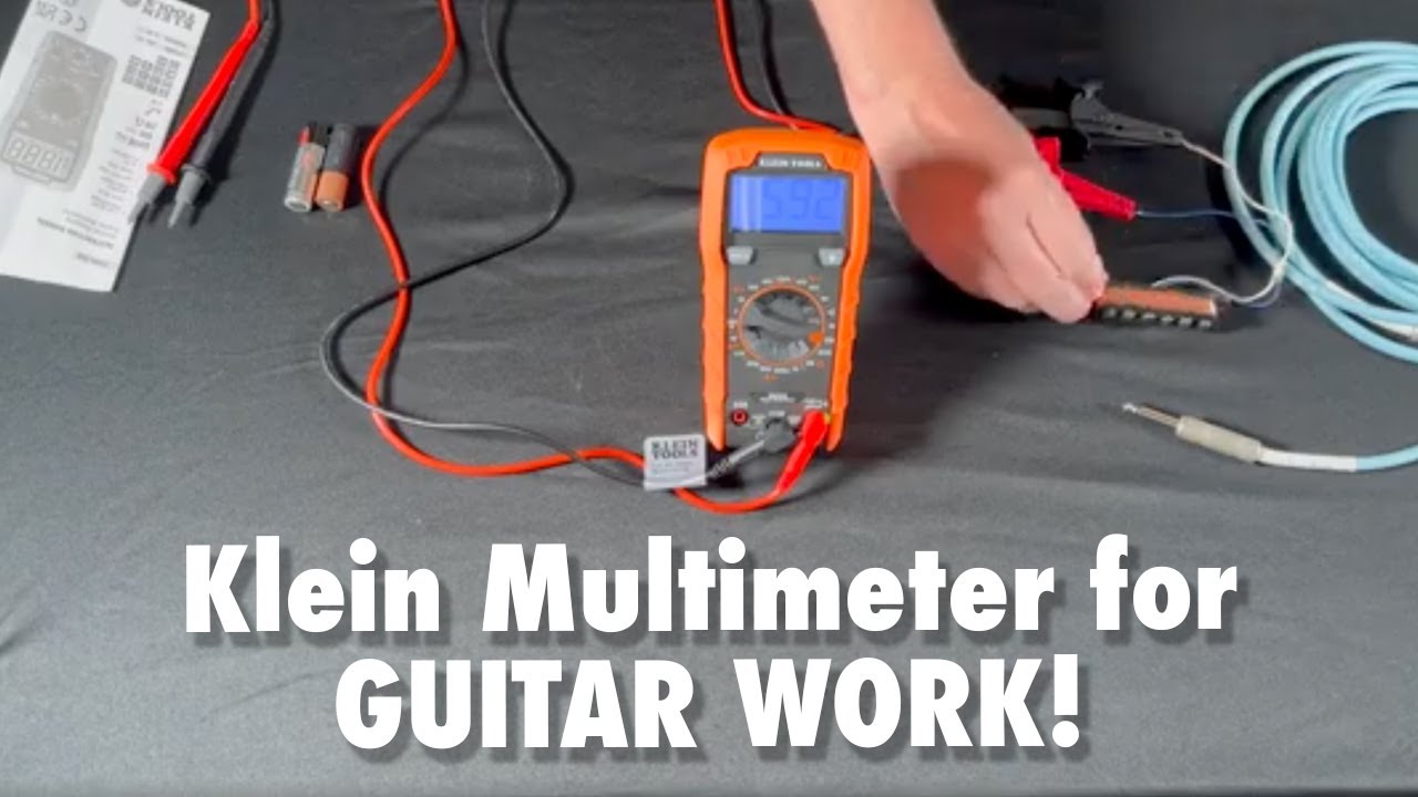 Klein MM325 Multimeter for Guitar Work