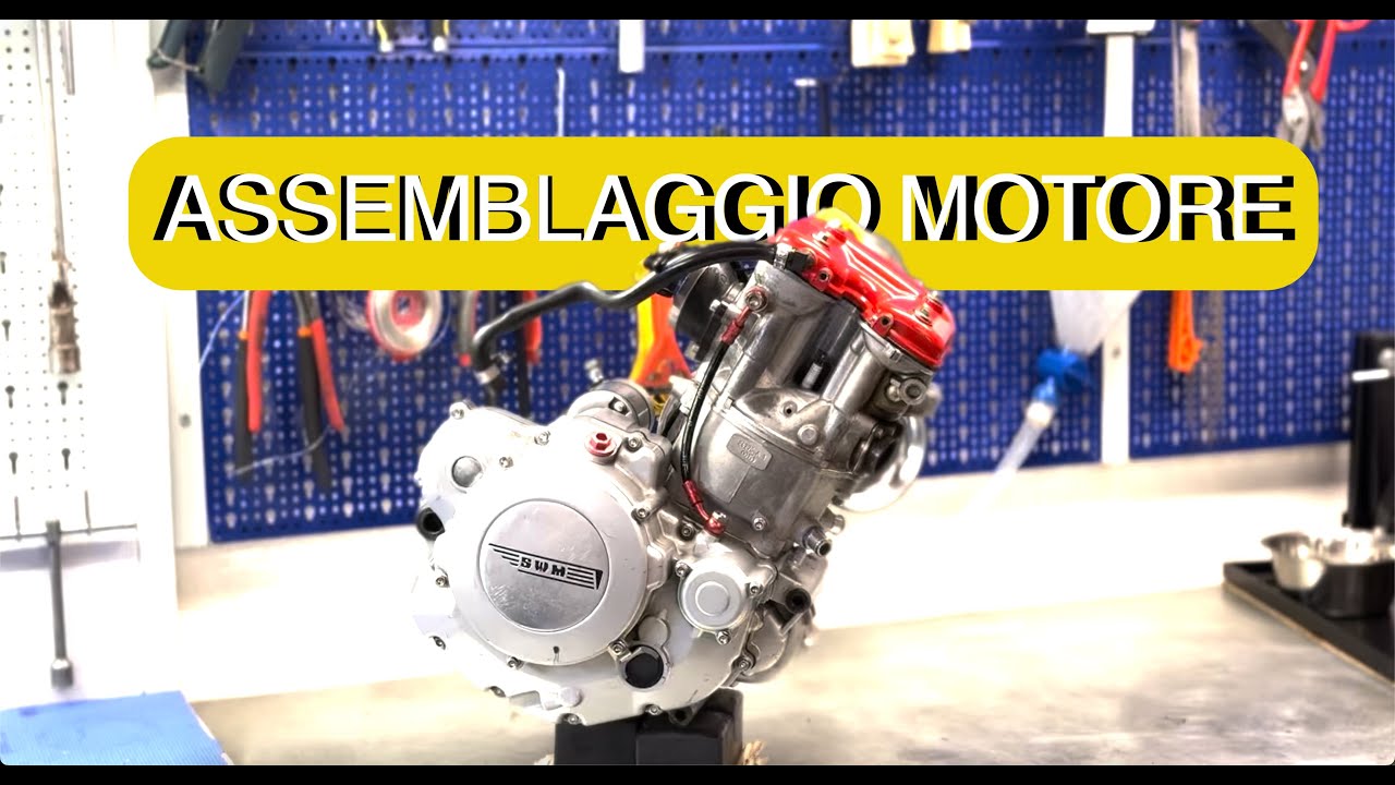 SWM 500 MOTARD Sbiellato parte 2 - Assemblaggio Motore