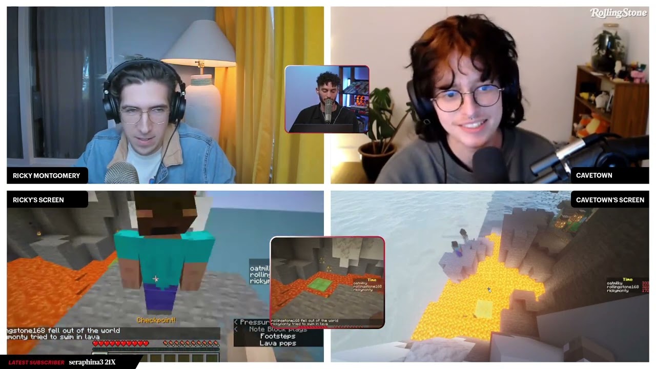 Cavetown & Ricky Montgomery Twitch stream 30/11/22