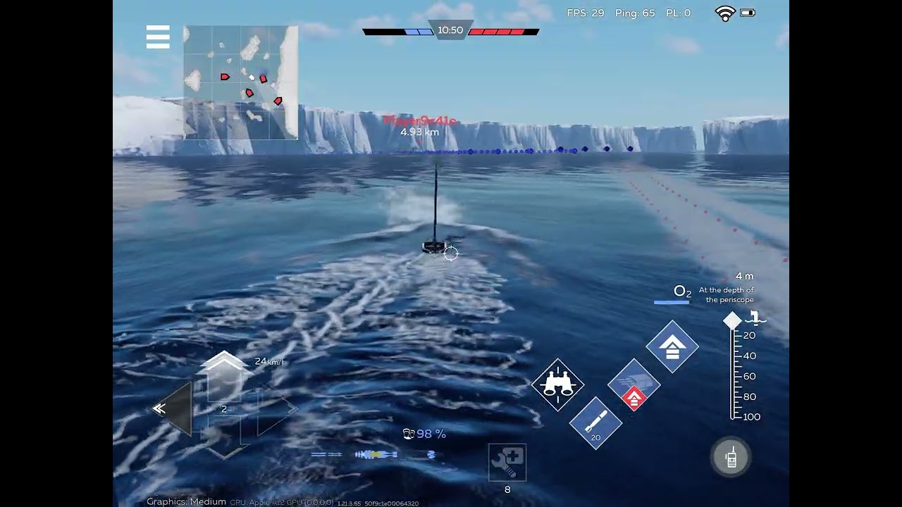 Starter submarine  (UK)￼