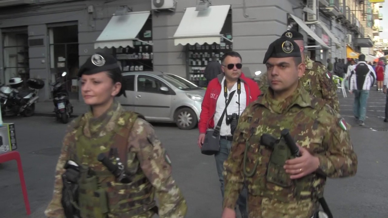 Report Difesa - Operazione Strade Sicure. Presidio Piazza Garibaldi