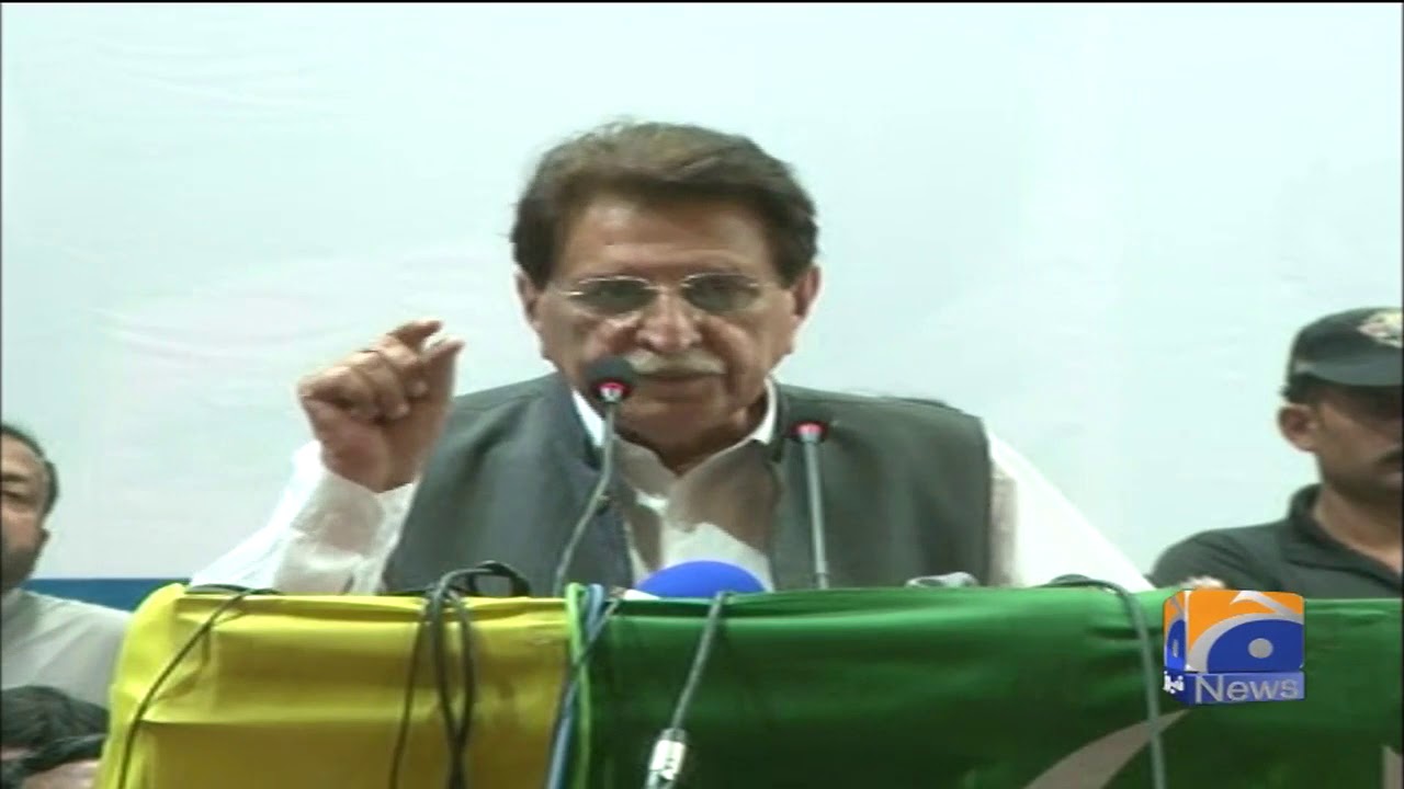Wazir-e-azam Azad Kashmir Raja Farooq Haider ka islamabad mein Taqreeb Se khatab