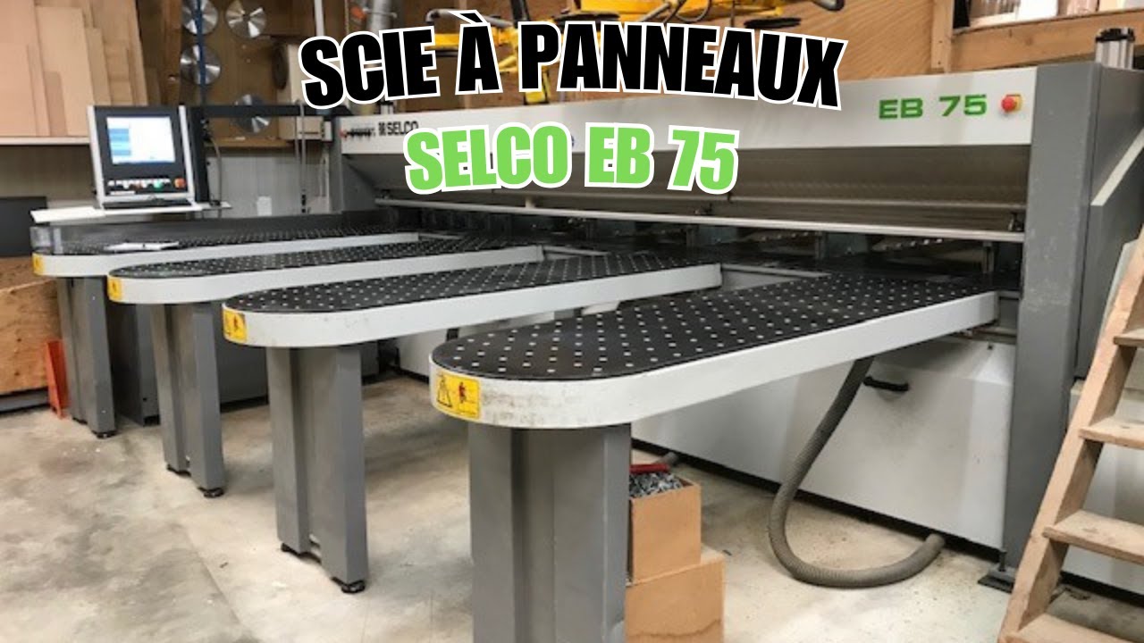 KAZI-TANI - Scie à panneaux automatique SELCO EB75 - C3124
