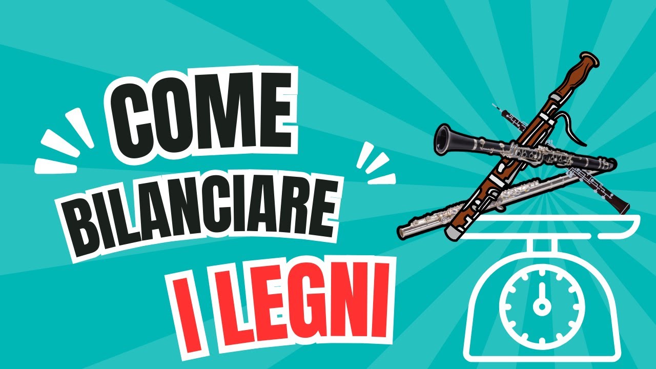Bilanciare i Legni: Una Tecnica Fondamentale per Arrangiare