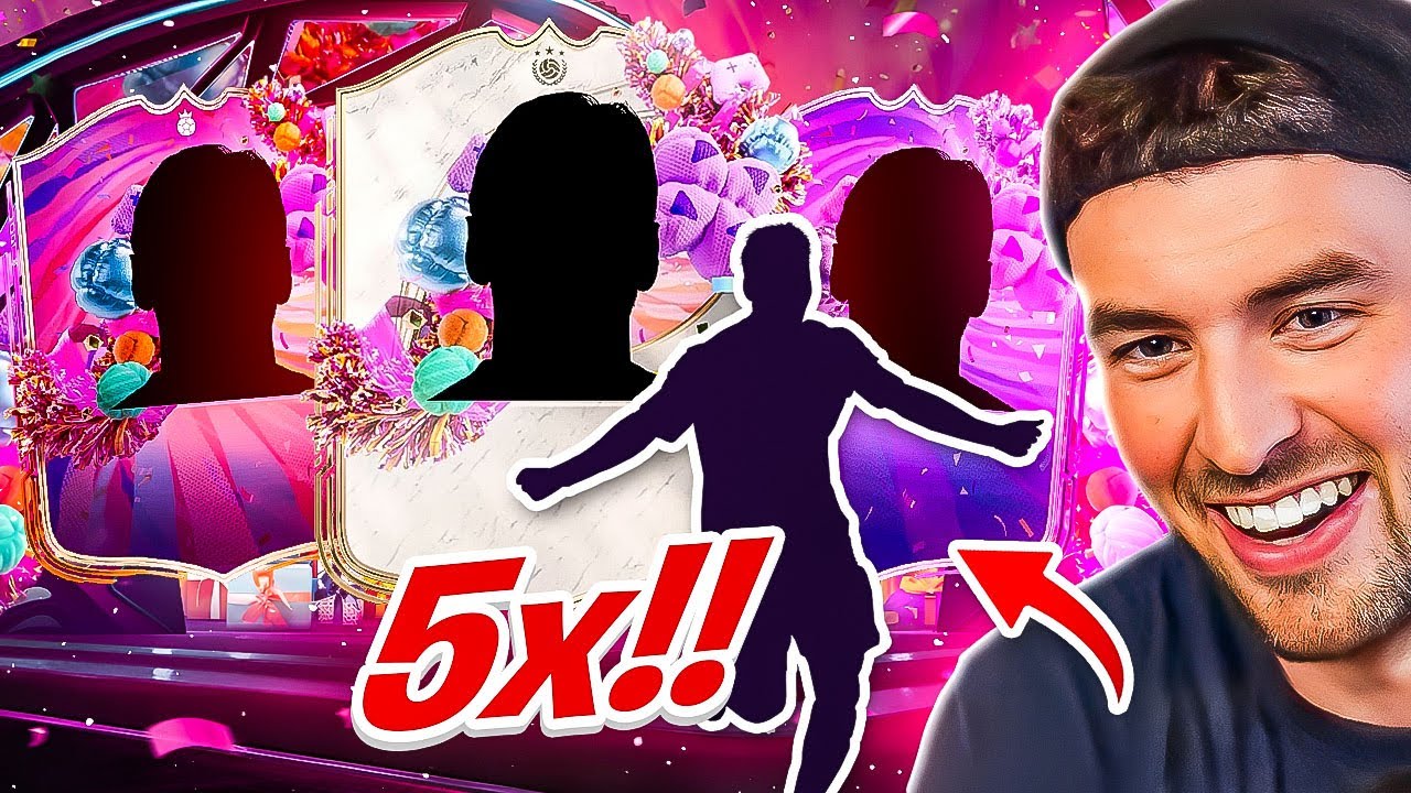 Я выбил 5 поздравительных открыток FUT на РТГ!! 🎉