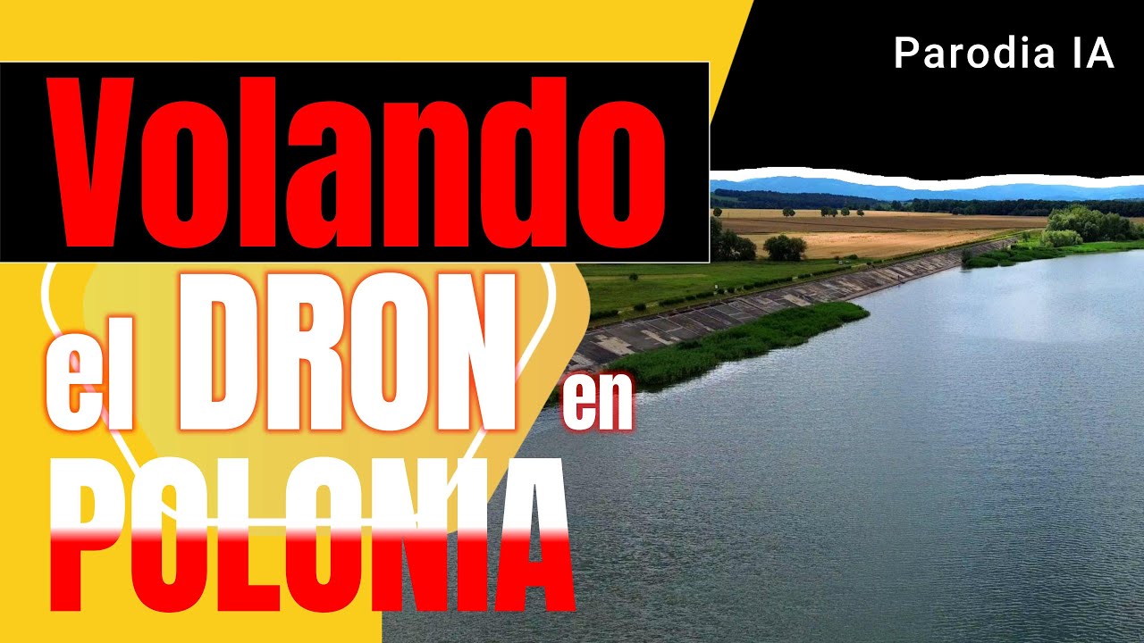 DJI Mini 4 Pro - Lago Nysa from Siestrzechowice. Flying in Poland - Spain By Real Decreto 517/2024.