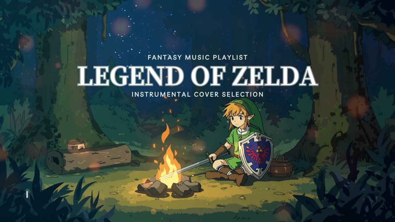 LEGEND OF ZELDA COVER | Fantasy Music | Celtic Music | Ambience | Relaxing Instrumental