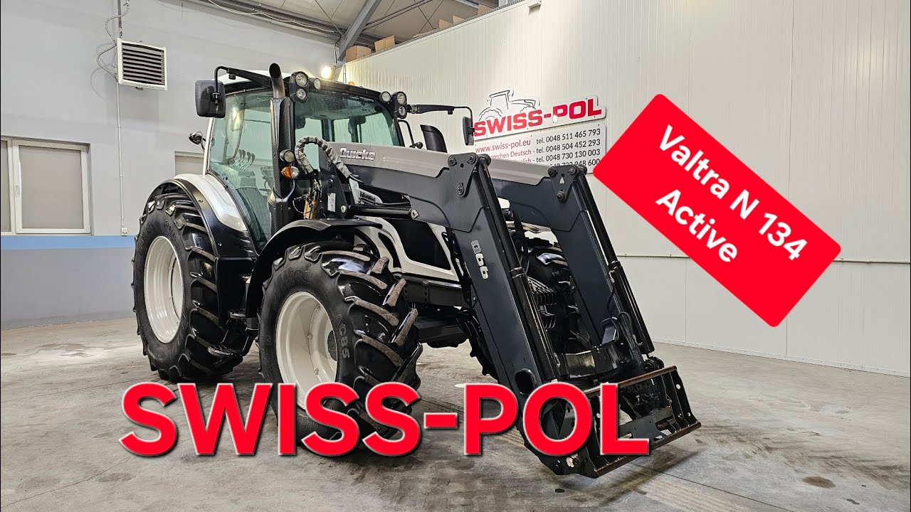 Valtra N134 Active 2016r. 6300Mtg Sprzedam SWISS-POL