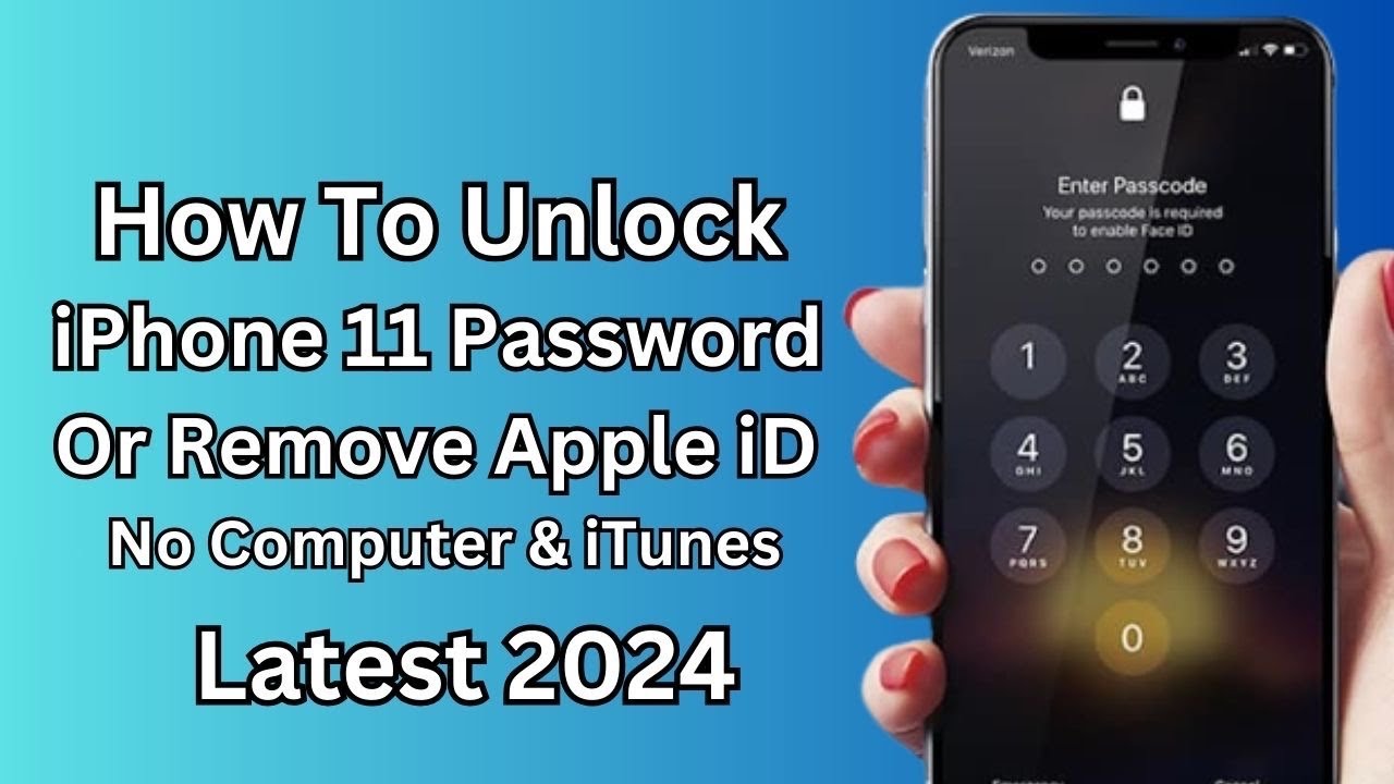 Как разблокировать пароль iPhone 11 или удалить Apple ID без пароля | 2024 |