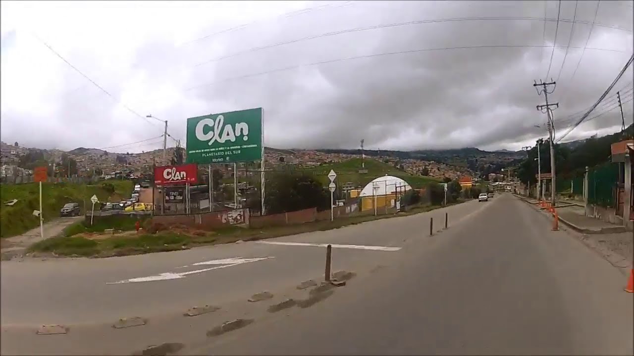 5 Desde el barrio Santa Librada hasta el parque cantarrana, Bogotá - Colombia. Tour en moto