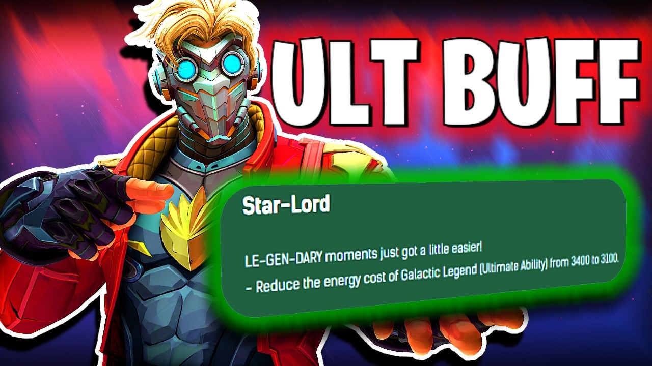 The NEW Star-Lord Buffs Are INSANE | Marvel Rivals