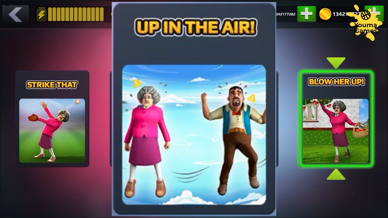 Scary Teacher 3D Up In The Air Make Sure Miss T Has A Shocking Experience On Her Relaxing Summer Day