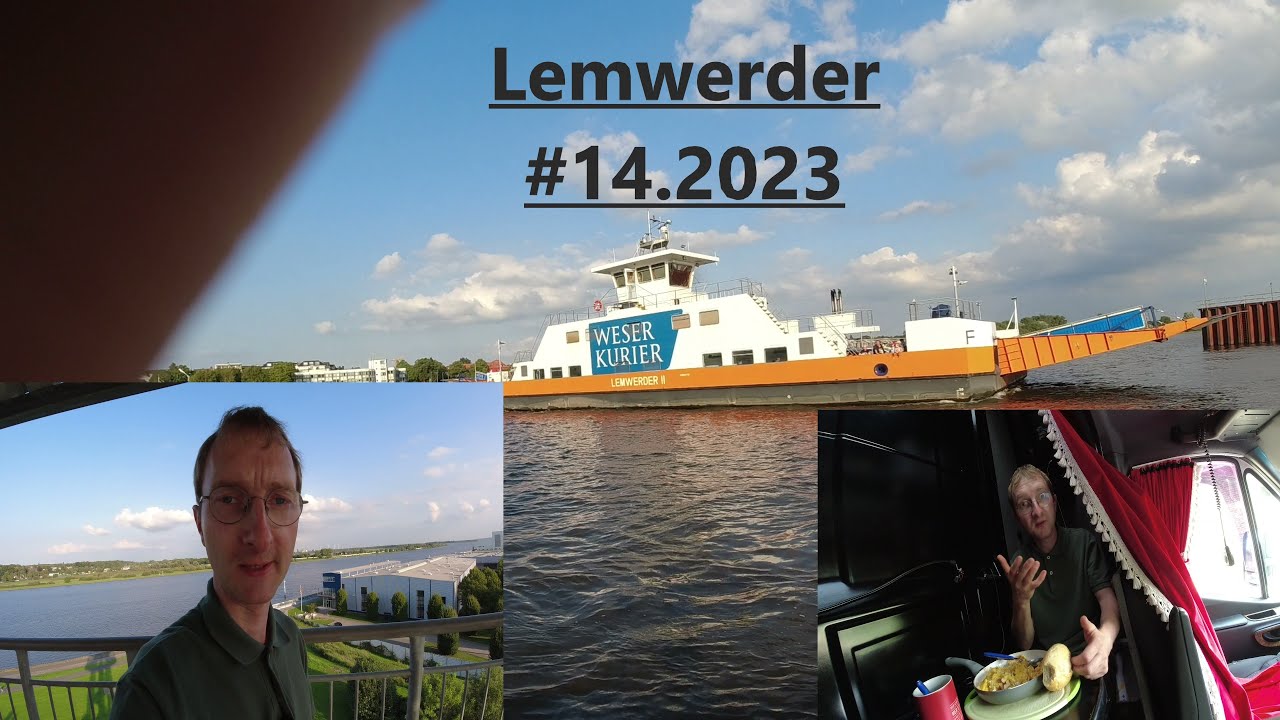 Express Kurierfahrer | Ein Wochenende in Lemwerder| Fähre fahren | #14.2023