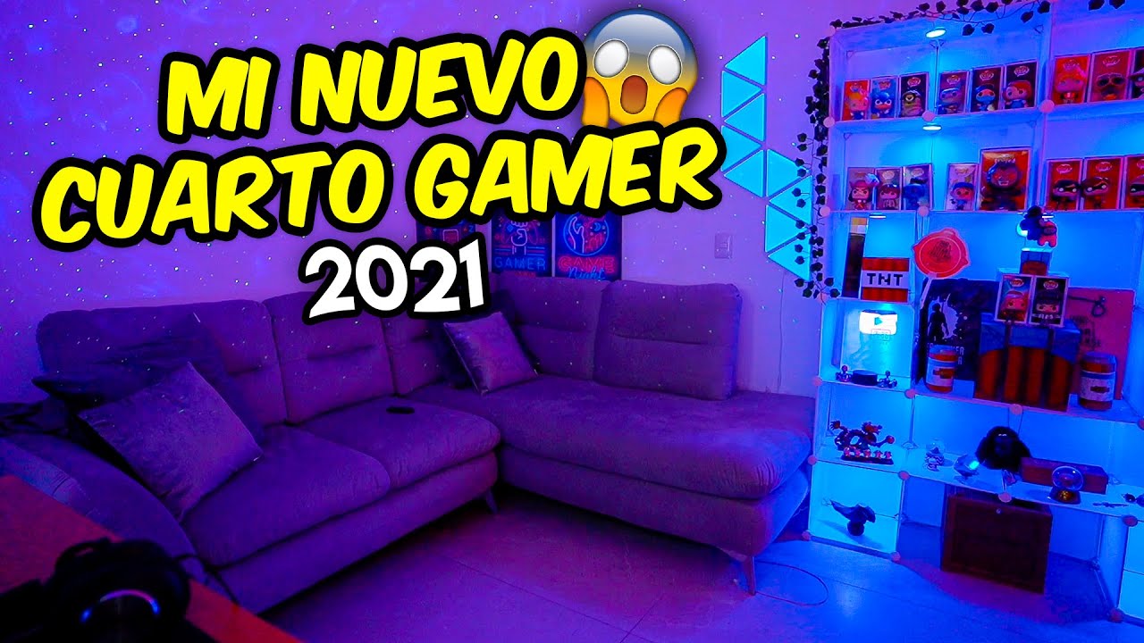 Esta es ¡MI HABITACION GAMER! que hice en MÉXICO 🇲🇽 (SET UP de un MOBILE GAMER)