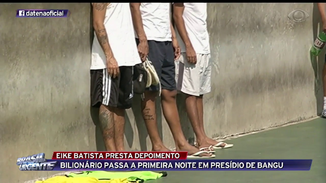 RJ: Eike está no Bangu 9 no Complexo de Gericinó