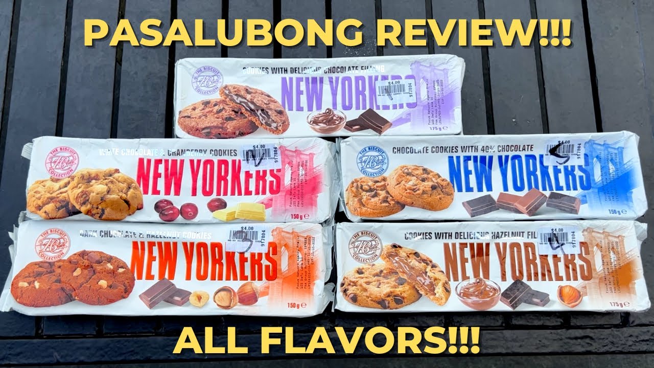 PASALUBONG REVIEW! New Yorker Cookies from Mustafa Singapore | Vlog Ni Jorem