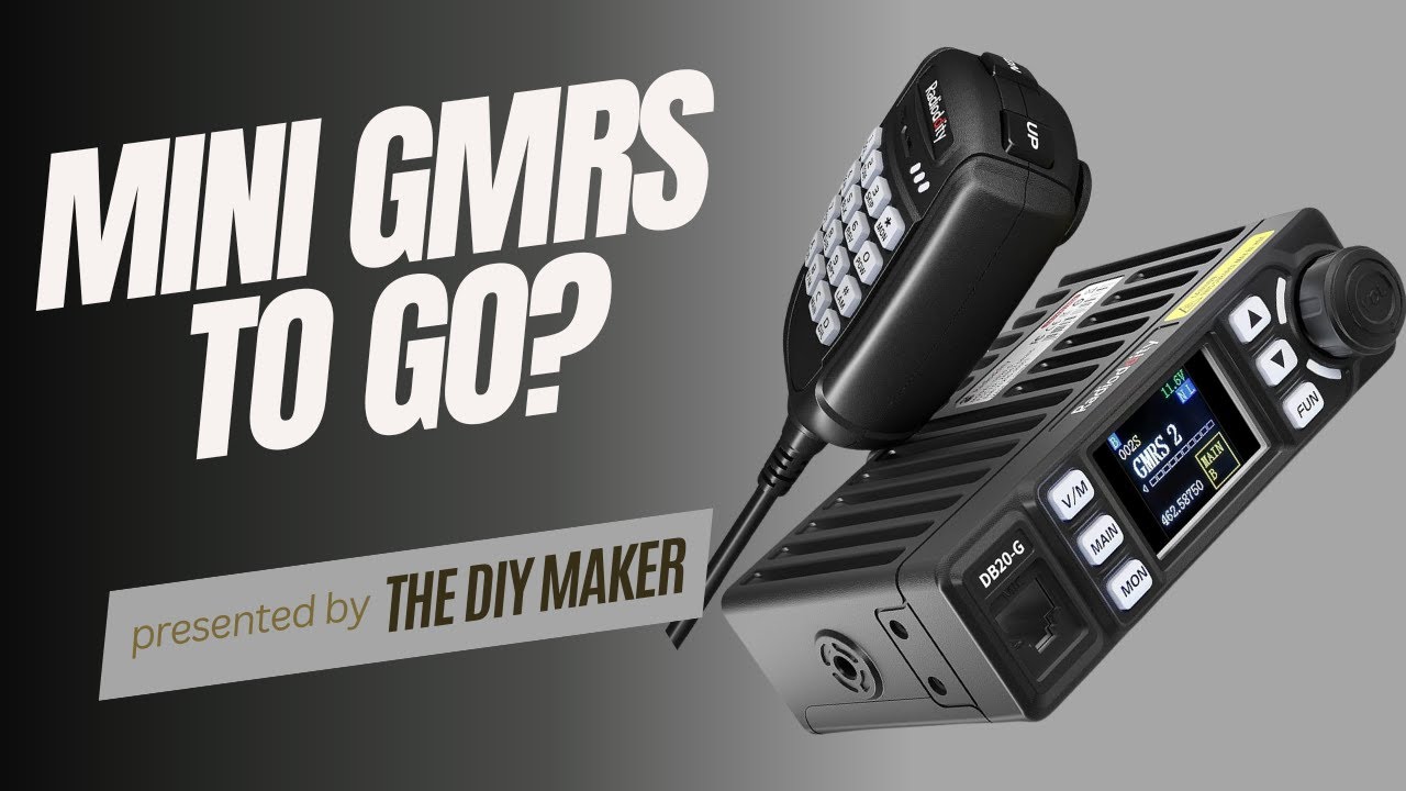 Radioddity DB20-G: самая простая настройка радио GMRS для бездорожья и путешествий по суше | Полн...