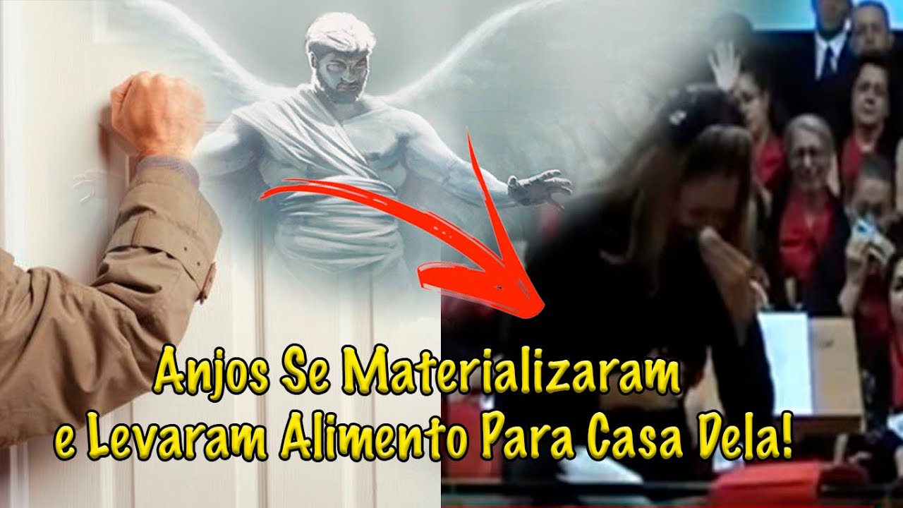 Ela Viu Anjos Trazerem Alimento Na Sua Casa! - O Testemunho Que Fez Toda Igreja Chorar!