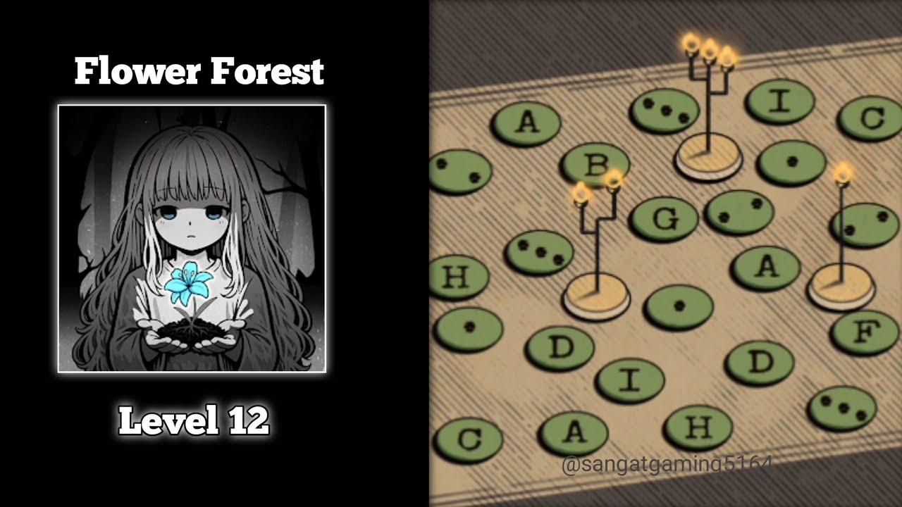 Flower forest - world puzzle Level 12 game walkthrough