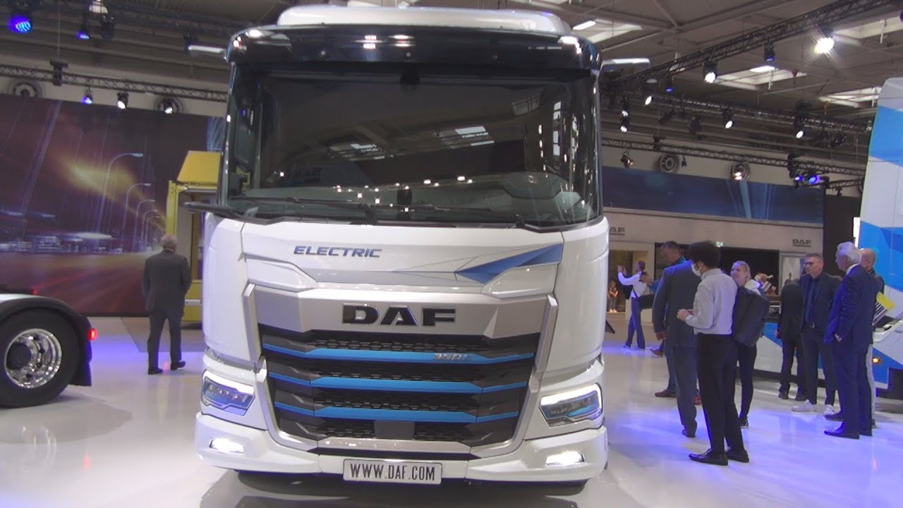 DAF XD 350 E Electric Chassis Truck (2023) Exterior and Interior