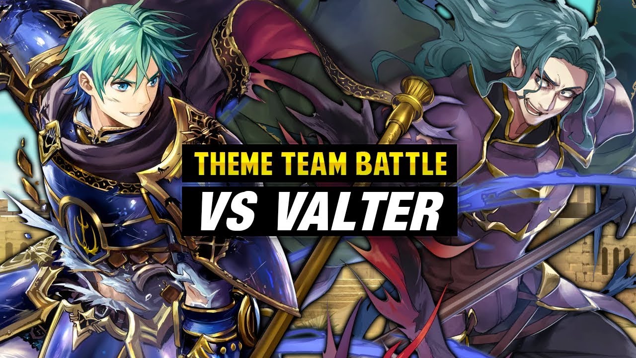 INFERNAL Valter GHB Vs. Ephraim & Sacred Stones Units - Fire Emblem Heroes Theme Team Battle