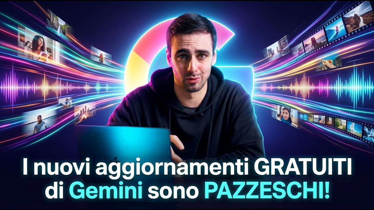 I nuovi aggiornamenti GRATUITI di Gemini sono PAZZESCHI!