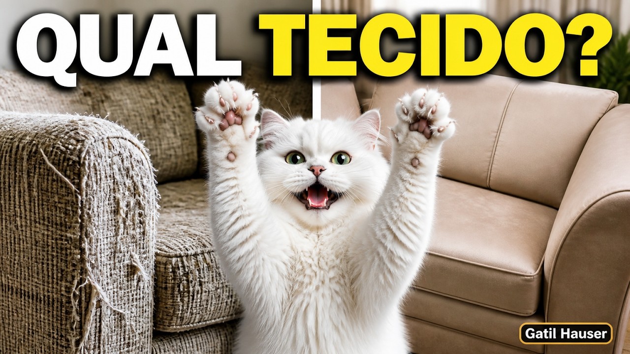 TECIDO PARA SOFÁ QUE GATO NÃO GOSTA DE ARRANHAR - Gatil Hauser