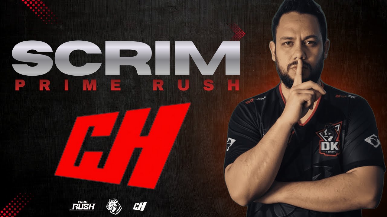 SCRIM PRIME RUSH AO VIVO 🔥 X-Treino para a comunidade.