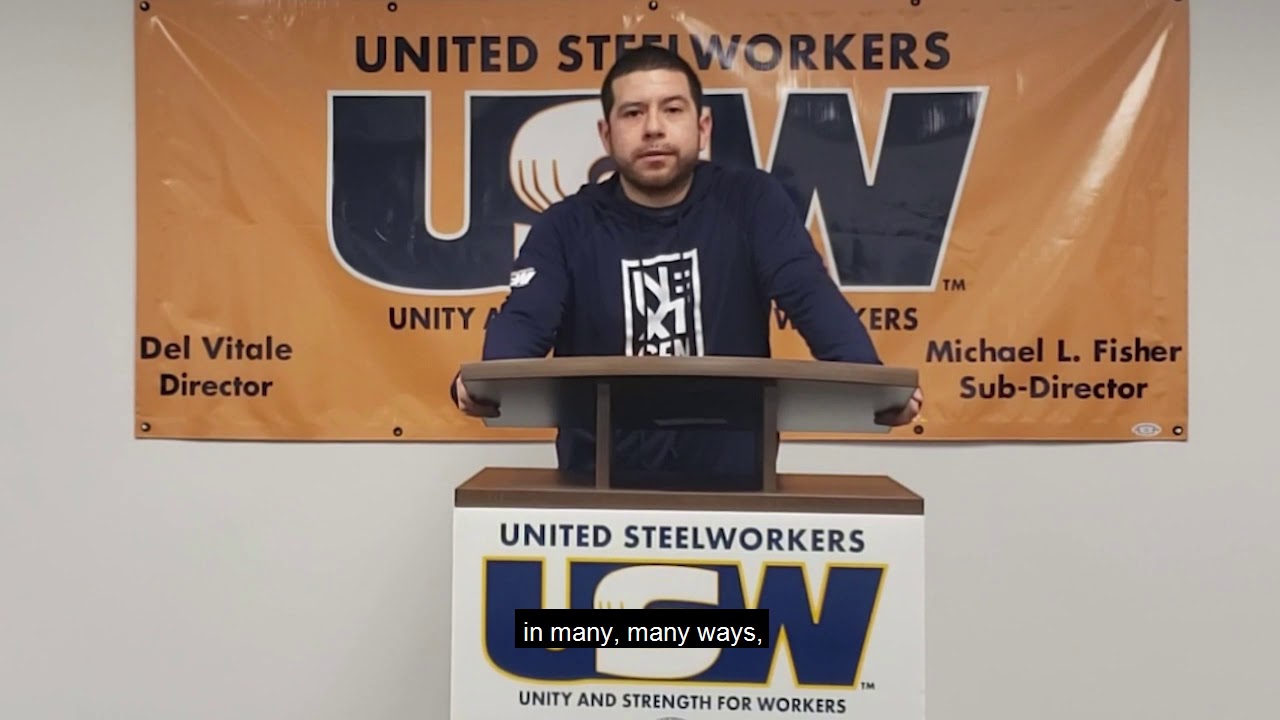 District 4: Israel Torres from USW Local 1702
