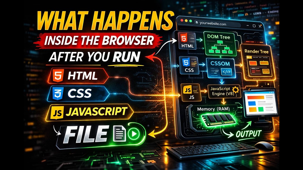 What Really Happens When You Run HTML, CSS & JavaScript?