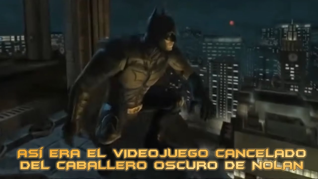 Así era el videojuego cancelado del Caballero Oscuro de Nolan