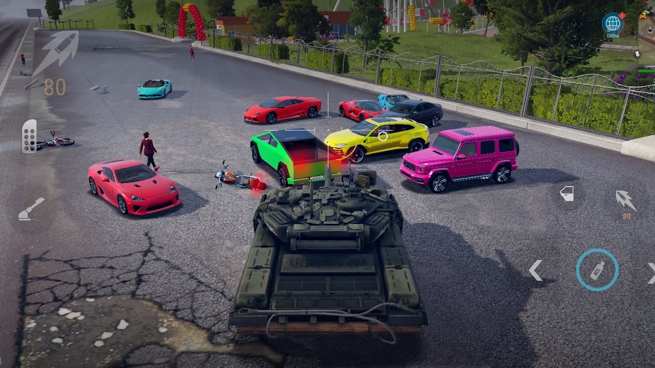 Madout 2 | Fun with Military Tank | experience expensive cars |