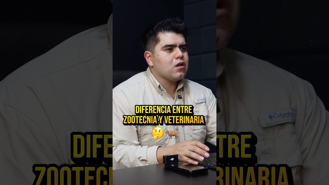 Diferencia entre Zootecnia y Veterinaria 🤠🐂.
