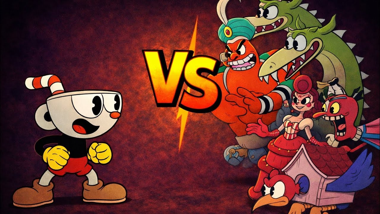 1 V 5 quem ganhou, cuphead #2 