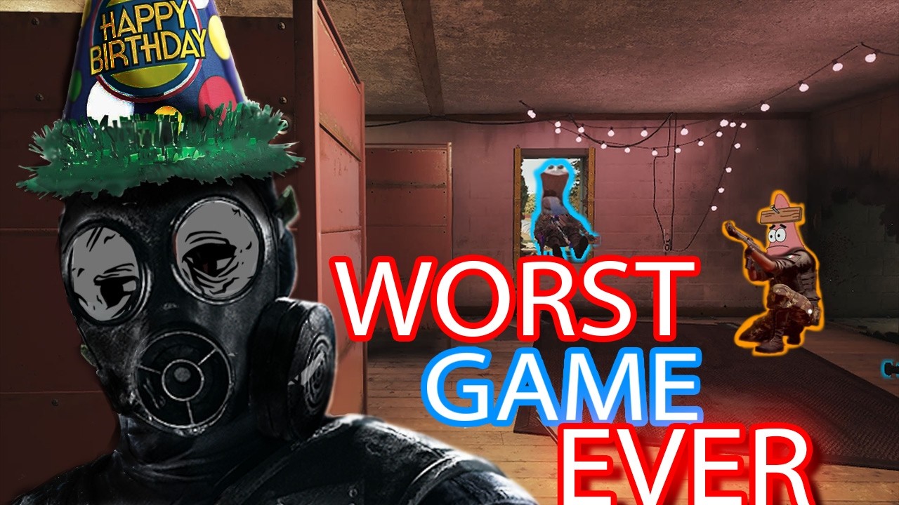 The worst siege custom ever played (it broke Cory)