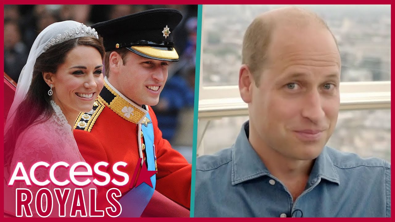 Prince William Has Best Reaction To Clip Of His & Kate Middleton's Wedding