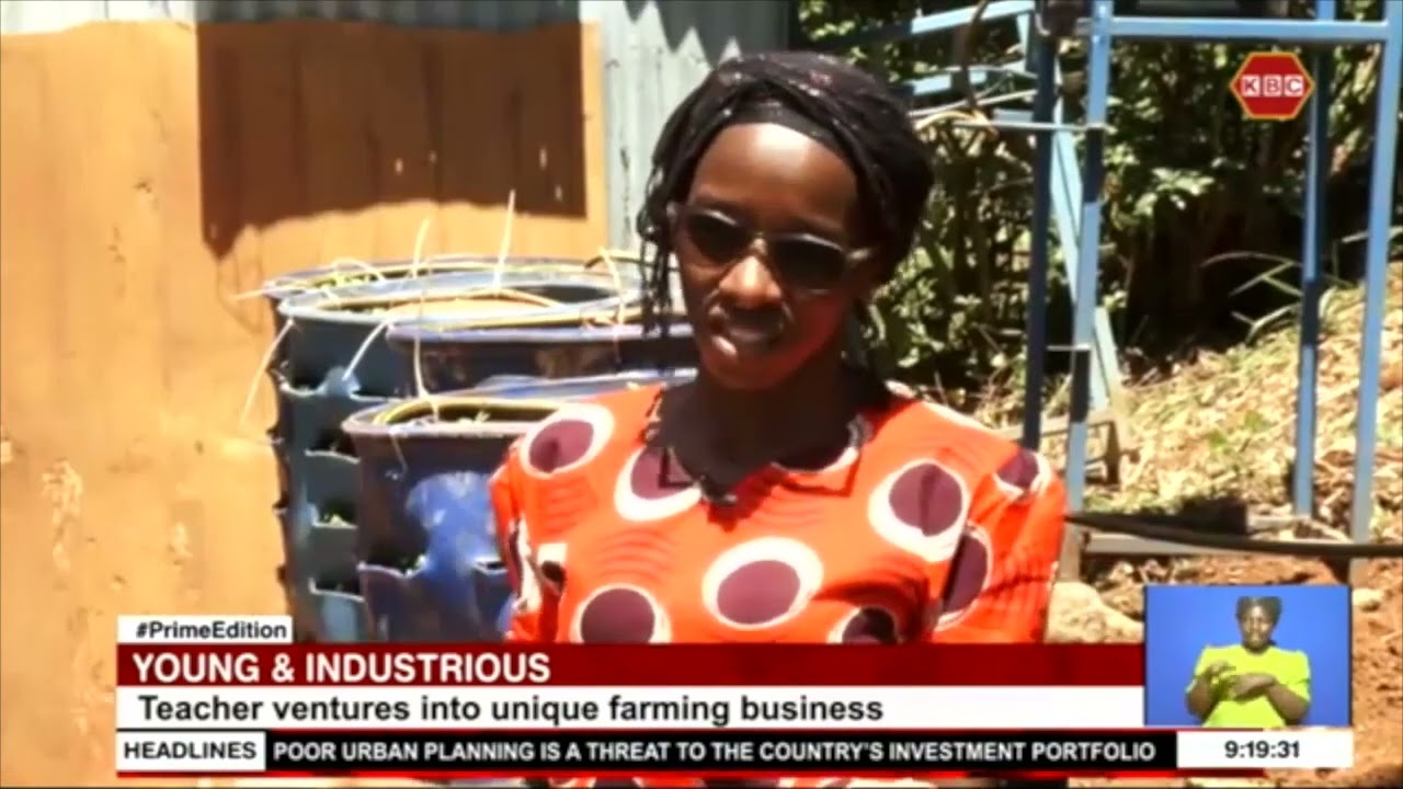 Young and Industrious: High School teacher reaping big from farming on potable farms
