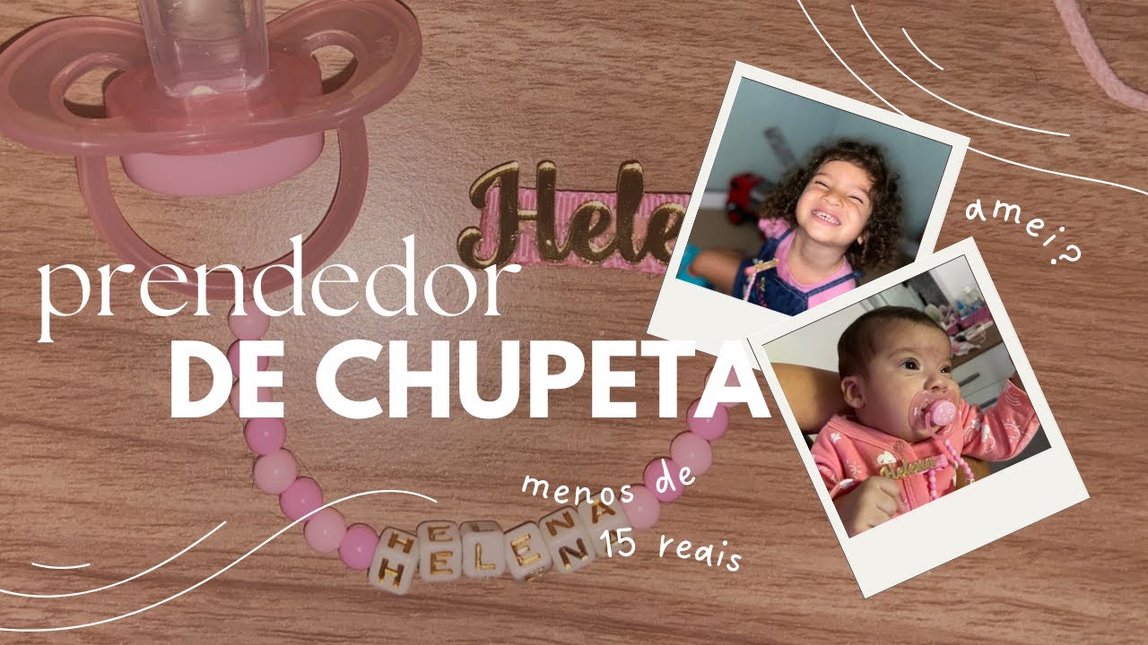 PRENDEDOR DE CHUPETA MENOS DE 15 reais • prendedor de bico