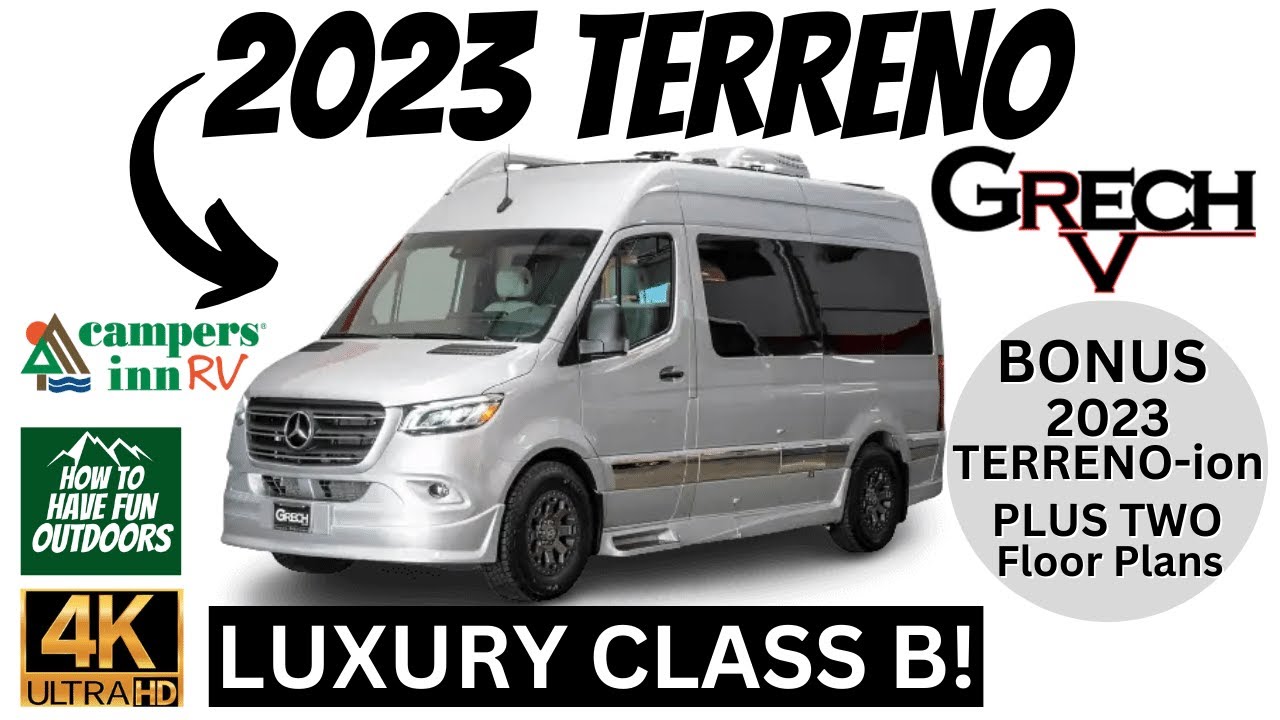 Luxury Camper Van! Grech TERRENO and TERRENO-ion Camper Van RV Walkthrough in 4K