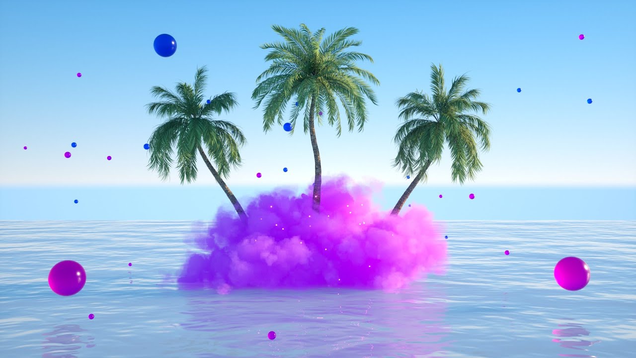 Octane Render Cinema 4D - Create Cloud & Landscape