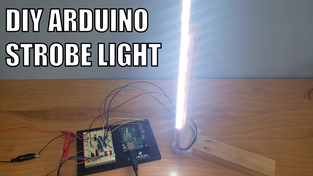 DIY Arduino Strobe Light | Science Project