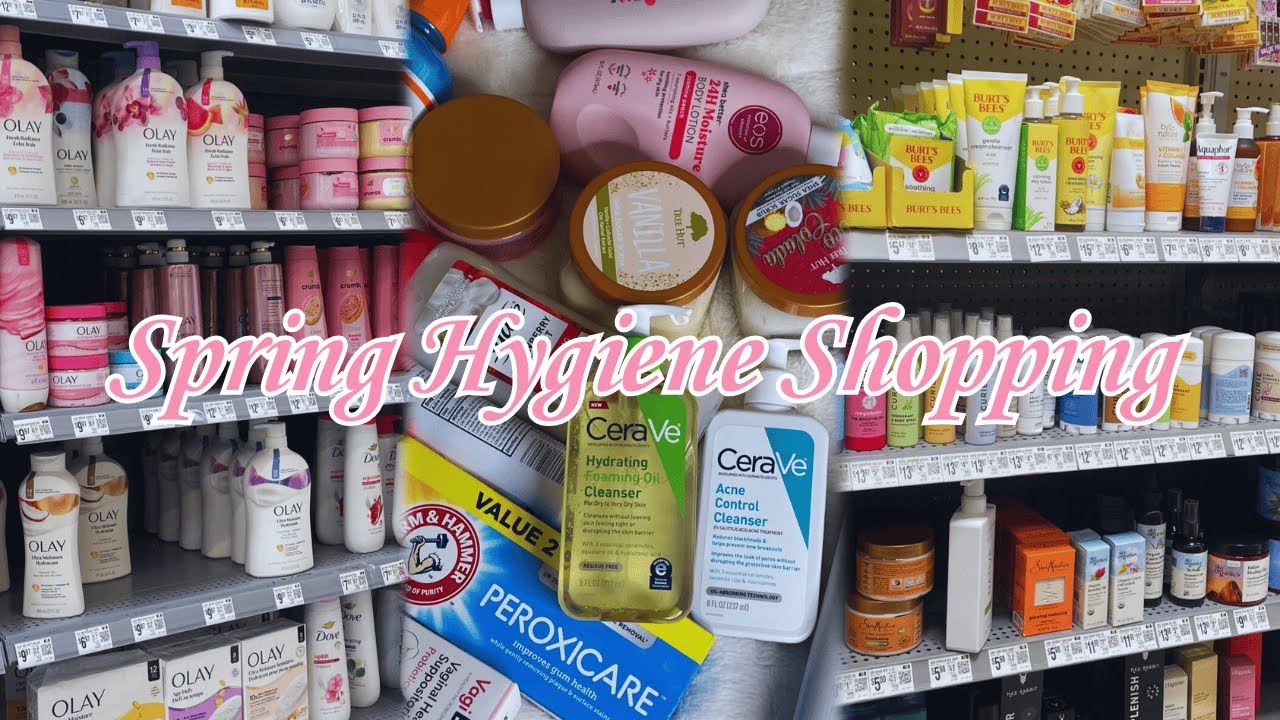 Come Hygiene Shopping With Me + Haul | Spring Body Care, Hygiene & Skincare MUST HAVES!